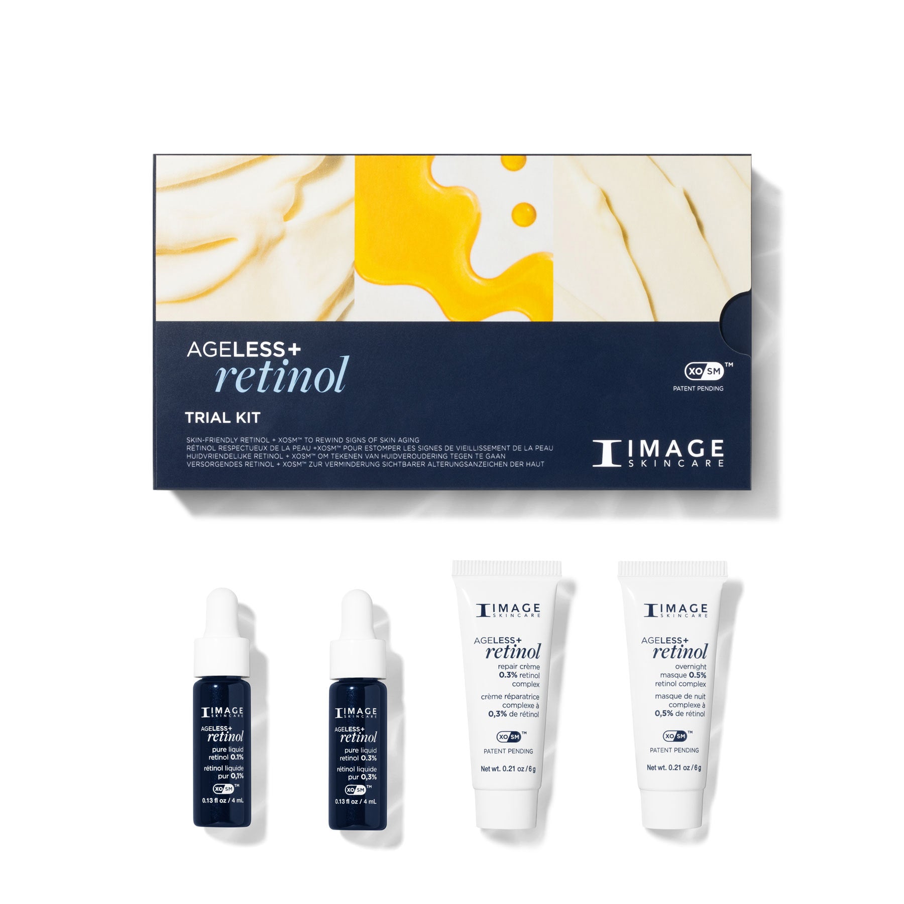 AGELESS+ retinol trial kit (4pc) - TK-131