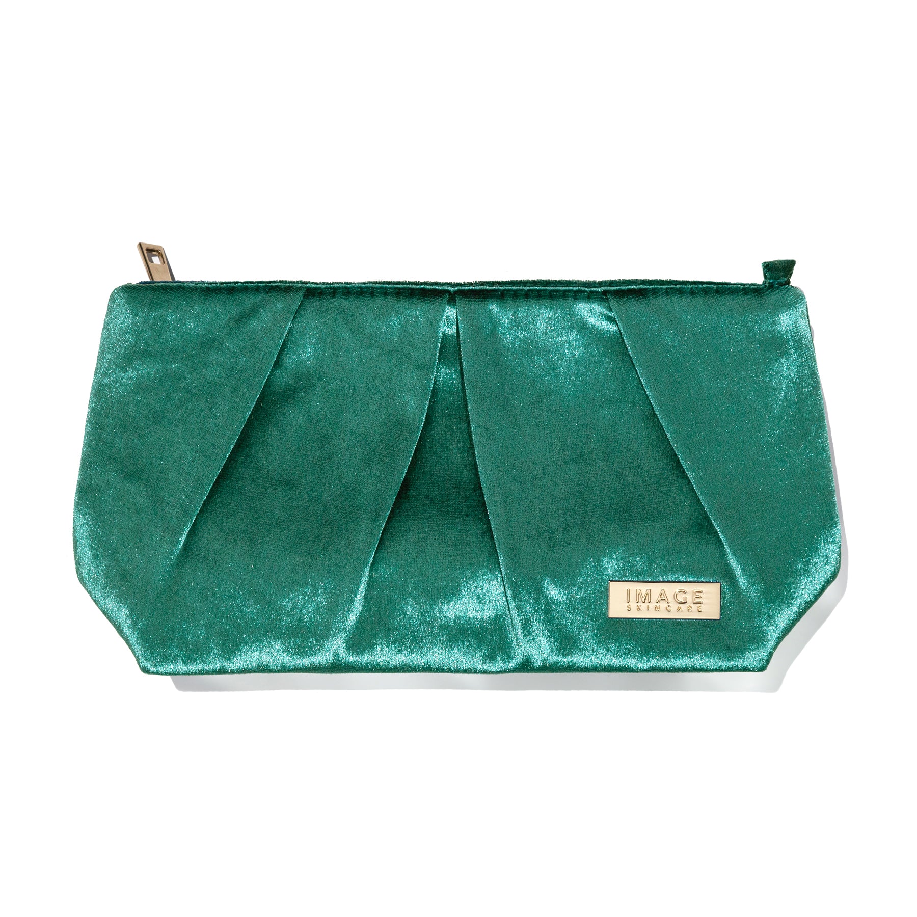 Green Velvet Clutch Bag