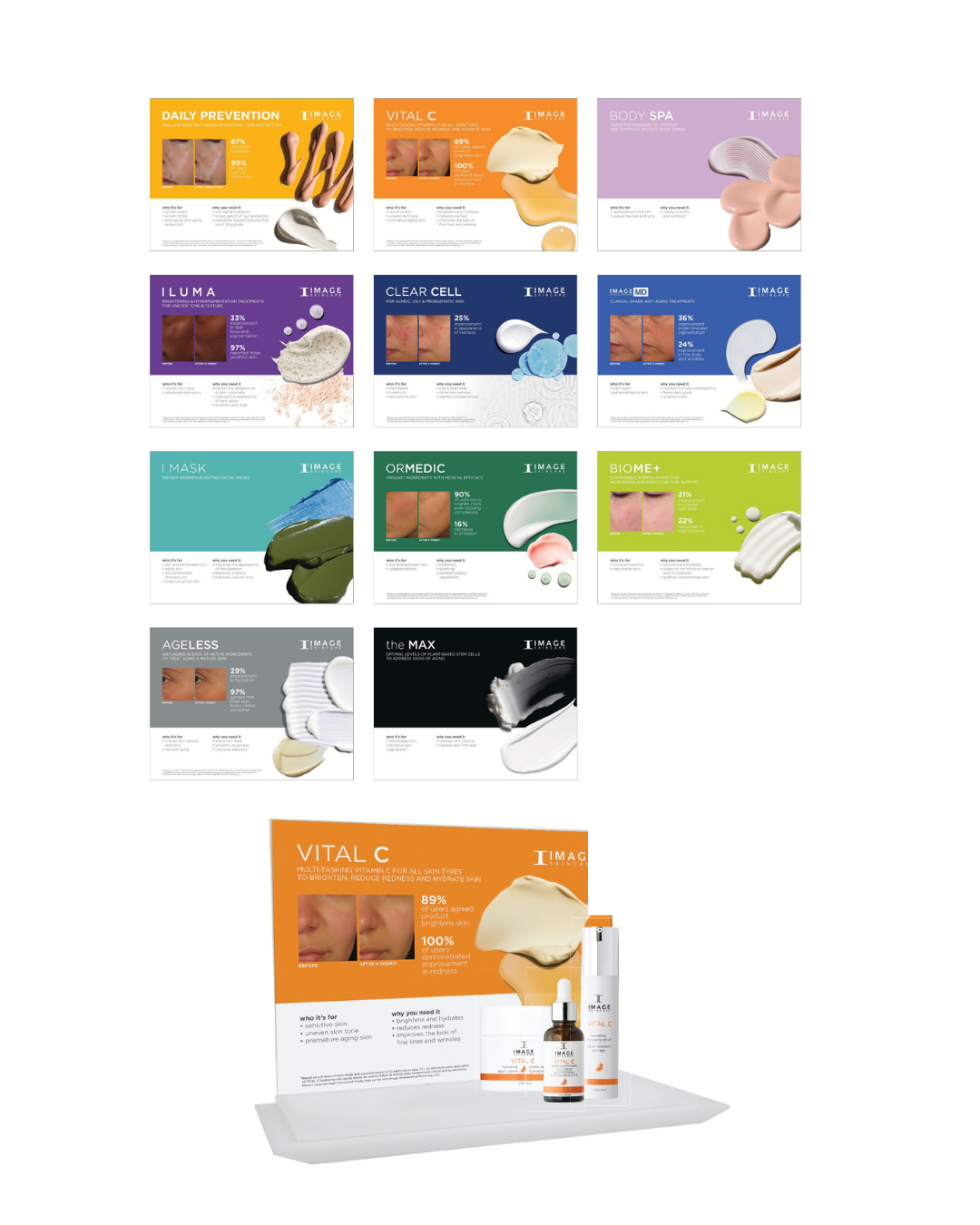 Acrylic Collection Display without inserts  - ID-200