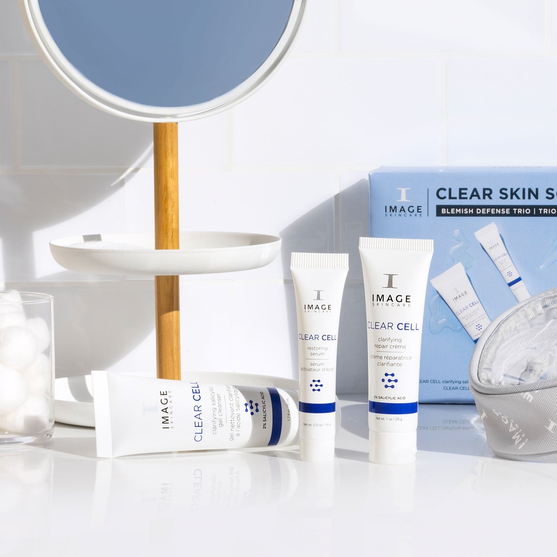 CLEAR CELL Clear Skin Solutions Set- TK-120