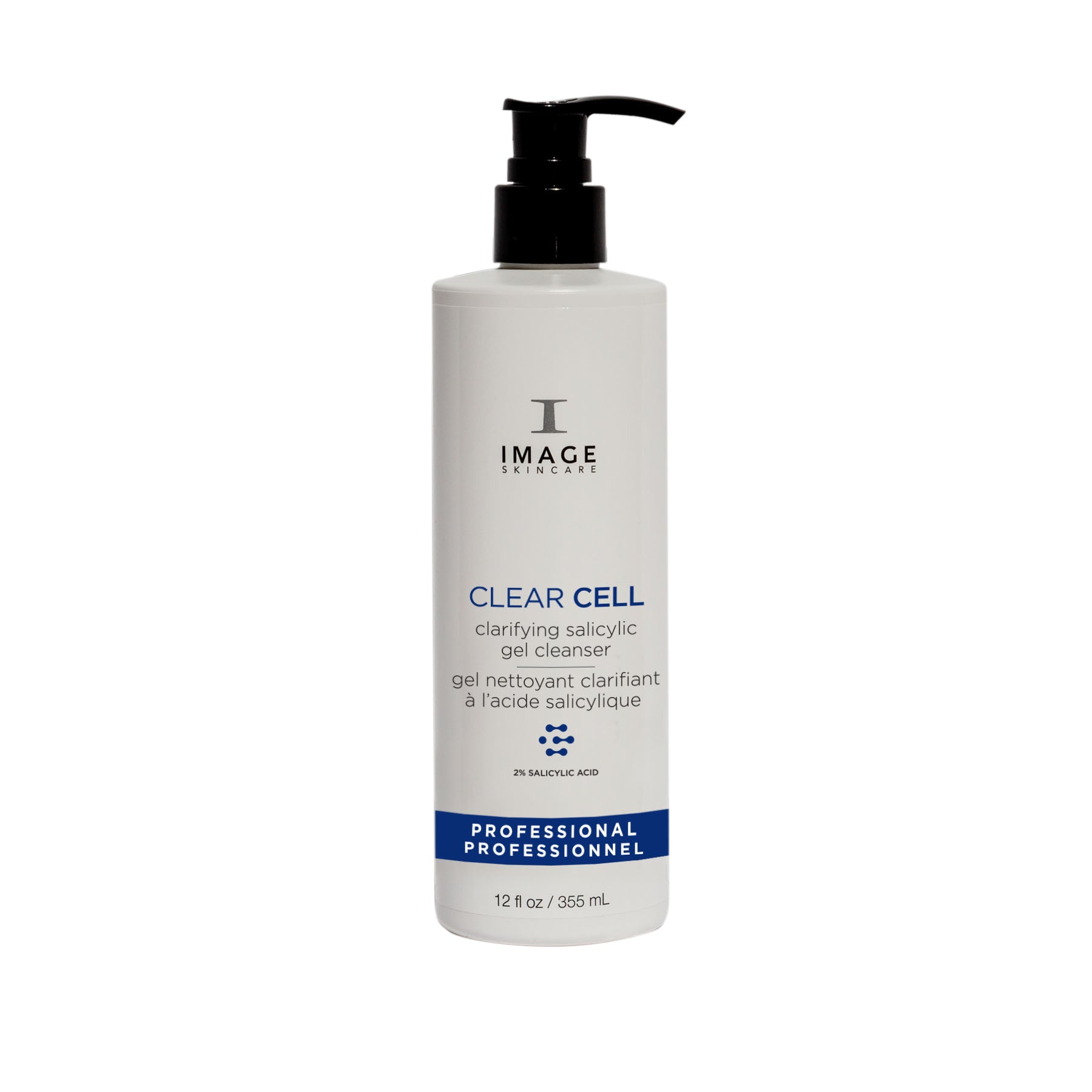 PROFESSIONAL - CLEAR CELL salicylic gel cleanser - 355ml - BB-217