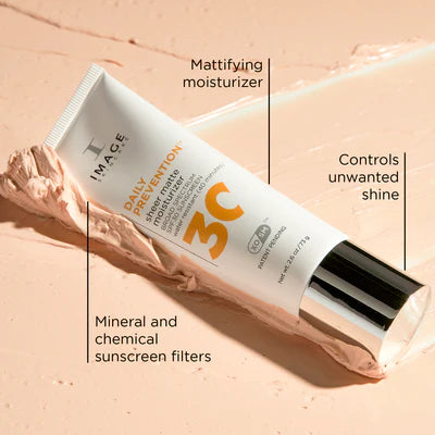Travel Size DAILY PREVENTION sheer matte moisturizer SPF 30 -  DPEU-108