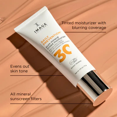 SALE -DAILY PREVENTION pure mineral tinted moisturizer SPF 30 - DPEU-104-X