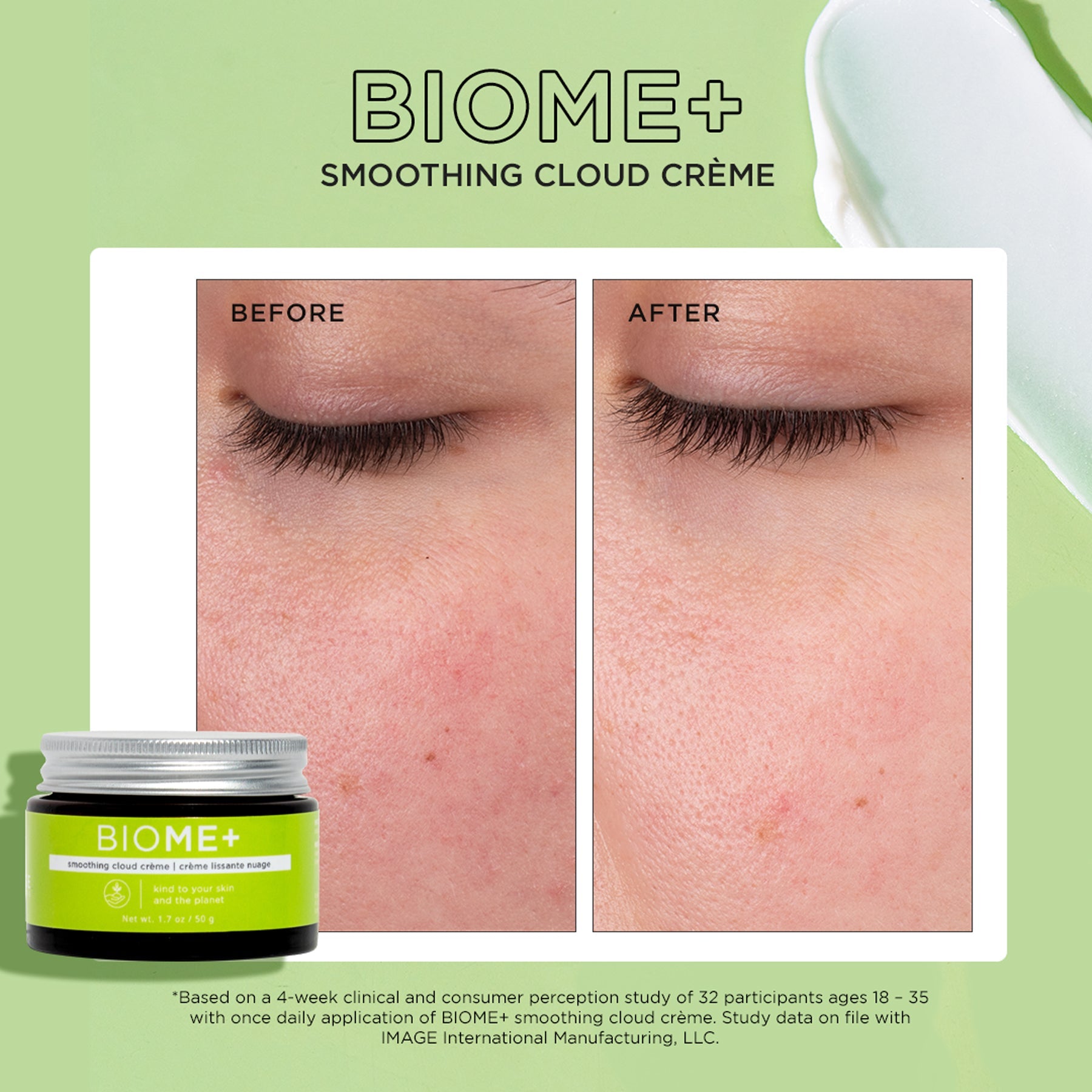 RETAIL-BIOME+ smoothing cloud crème - 50g- B-102