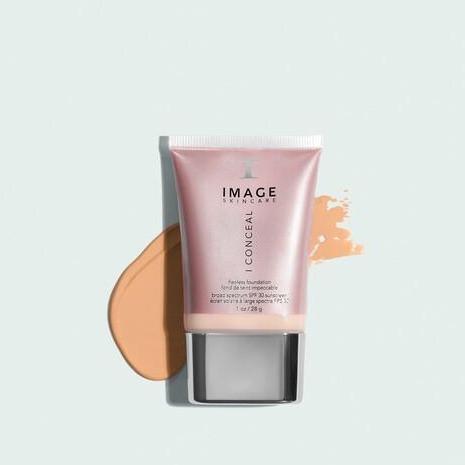 RETAIL- I BEAUTY I CONCEAL flawless foundation broad-spectrum SPF 30 sunscreen Mahogany - 28g - ICEU-208