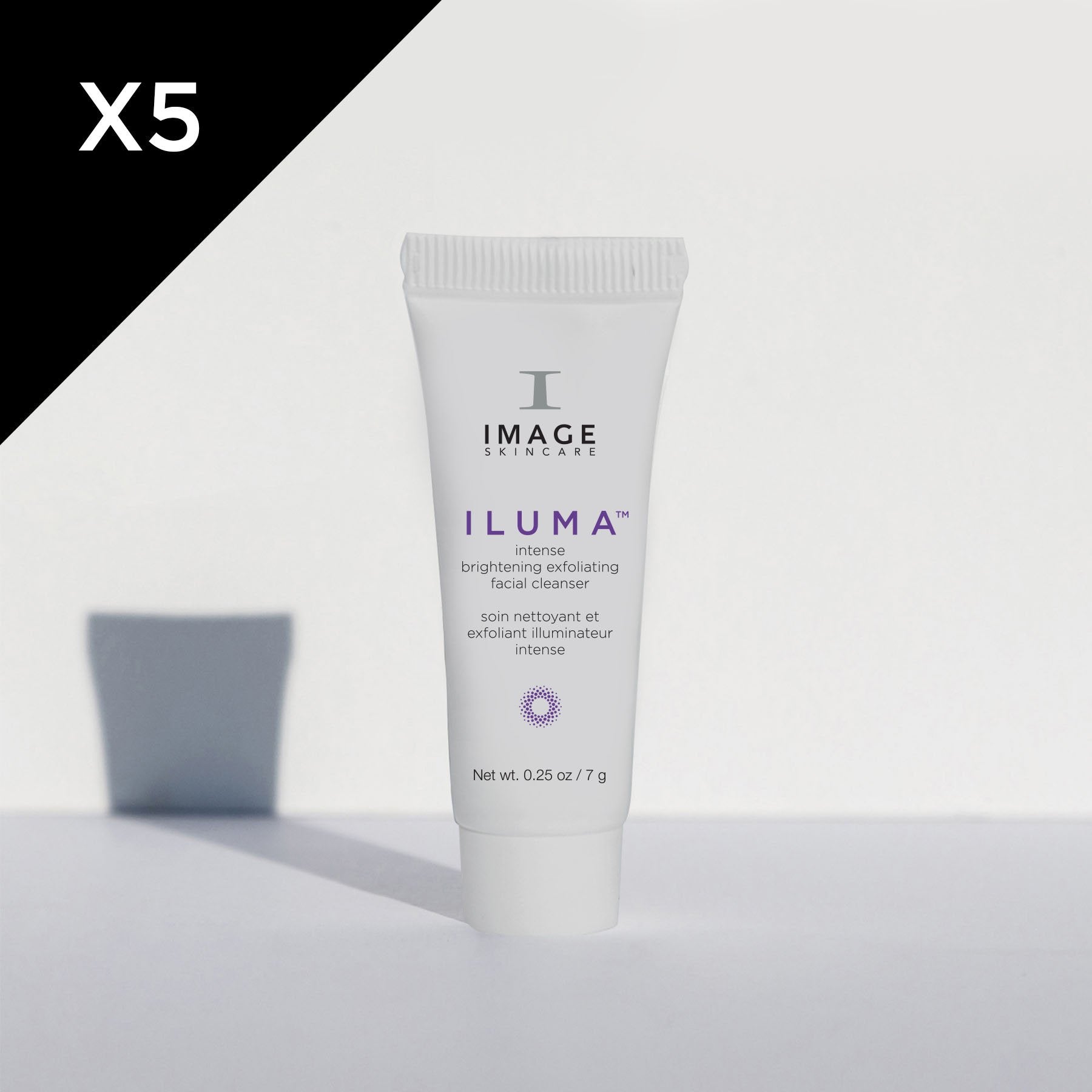 SAMPLE - ILUMA intense brightening exfoliating cleanser - 7g - 5-pack - TP-269